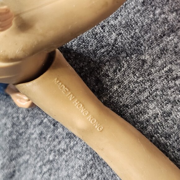 VTG Tomy Smaller Homes Home Dollhouse Dad Man Figure Hong Kong 4.25" - Picture 12 of 16